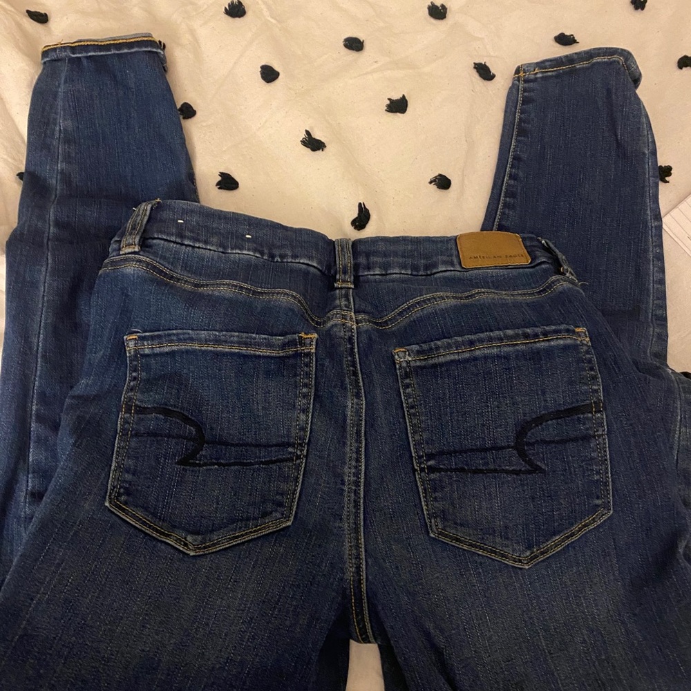 Curvy hi rise jeans American Eagle
